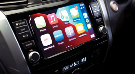 Navara LE Infotainment system